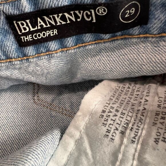 Blank NYC The Cooper Split Leg Jeans New Size 29 - Picture 5 of 11